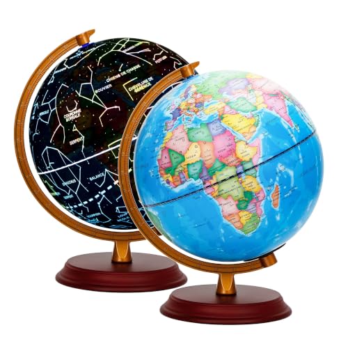 EXERZ Globe Lumineux Constellations LED