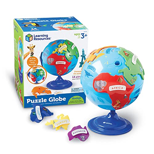 Learning Resources Globe Puzzle Éducatif