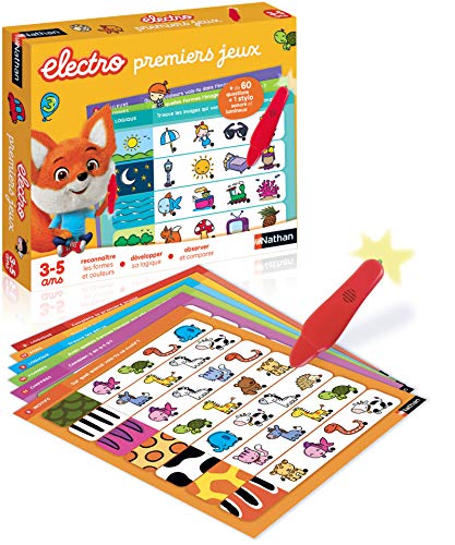 Nathan Electro Premiers Jeux - Formes et Couleurs