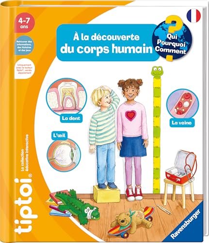 Ravensburger tiptoi À la découverte du corps humain
